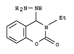 (9ci)-3-乙基-4-肼基-3,4-二氢-2H-1,3-苯并噁嗪-2-酮结构式_801299-24-1结构式
