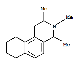 (8ci)-1,2,3,4,7,8,9,10-八氢-2,3,4-三甲基-苯[f]异喹啉结构式_802259-75-2结构式