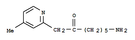 (8ci)-7-氨基-1-(4-甲基-2-吡啶)-2-庚酮结构式_802283-53-0结构式