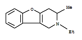 (8ci)-2-乙基-1,2,3,4-四氢-3-甲基-苯并呋喃并[3,2-c]吡啶结构式_802323-44-0结构式