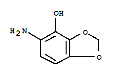Phenol, 6-amino-2,3-(methylenedioxy)-(8ci) Structure