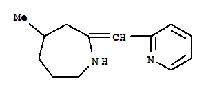 (8ci)-六氢-4-甲基-2-(2-吡啶亚甲基)-1H-氮杂卓结构式_802571-83-1结构式