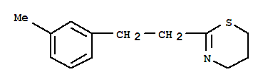 (8ci)-5,6-二氢-2-(m-甲基苯乙基)-4H-1,3-噻嗪结构式_802597-89-3结构式
