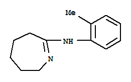 (8ci)-六氢-2-(邻甲苯亚氨基)-1H-氮杂卓结构式_802607-27-8结构式