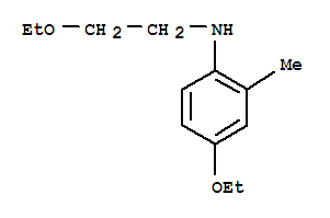 (8ci)-n-(2-乙氧基乙基)-2-甲基-P-氨基苯乙醚结构式_802608-43-1结构式