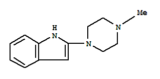 (8CI)-2-(4-甲基-1-哌嗪)-吲哚结构式_802618-91-3结构式