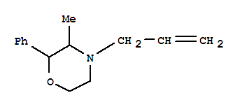 (8ci)-4-烯丙基-3-甲基-2-苯基-吗啉结构式_802832-47-9结构式