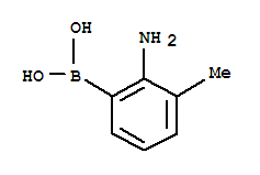 (8ci)-2-氨基-M-甲苯硼酸结构式_802836-52-8结构式