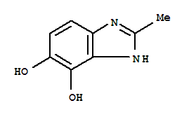 (8ci)-2-甲基-4,5-苯并咪唑二醇结构式_802858-09-9结构式