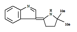(8ci)-3-(5,5-二甲基-2-吡咯烷)-3H-吲哚结构式_802859-50-3结构式
