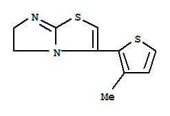 (8ci)-5,6-二氢-3-(3-甲基-2-噻吩)-咪唑并[2,1-b]噻唑结构式_802894-51-5结构式