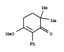 (5ci)-3-甲氧基-6,6-二甲基-2-苯基-2-环己烯-1-酮结构式_802984-83-4结构式