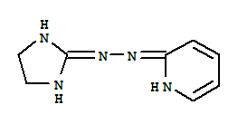 Pyridine, 2-[2-(2-imidazolin-2-yl)hydrazino]-(8ci) Structure
