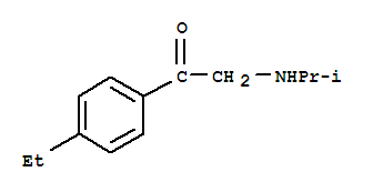(8ci)-4-乙基-2-(异丙基氨基)-苯乙酮结构式_803619-70-7结构式