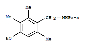 (8ci)-2,3,5-三甲基-4-[(丙基氨基)甲基]-苯酚结构式_803629-48-3结构式