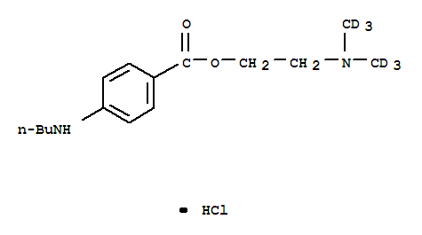 盐酸丁卡因-D6结构式_80404-52-0结构式