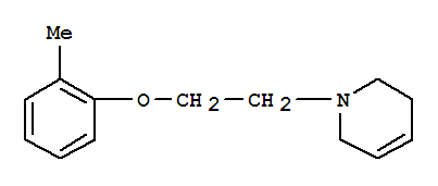 (9CI)-1,2,3,6-四氢-1-[2-(2-甲基苯氧基)乙基]-吡啶结构式_804429-75-2结构式