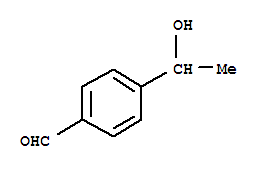 (9ci)-4-(1-羟基乙基)-苯甲醛结构式_80463-21-4结构式