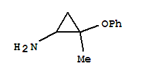 2-甲基-2-苯氧基-环丙胺结构式_805181-35-5结构式