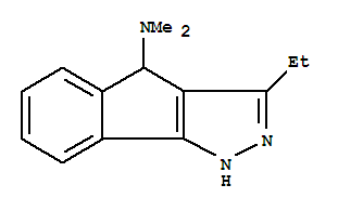 (9ci)-3-乙基-1,4-二氢-N,N-二甲基-茚并[1,2-c]吡唑-4-胺结构式_805197-73-3结构式