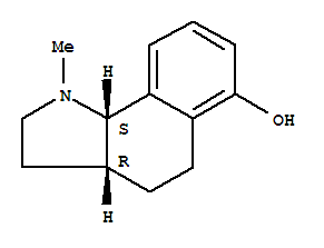 (3ar,9bs)-rel-(9ci)-2,3,3a,4,5,9b-六氢-1-甲基-1H-苯[g]吲哚-6-醇结构式_805246-32-6结构式