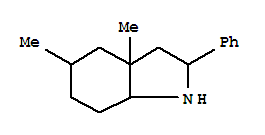 (9ci)-八氢-3a,5-二甲基-2-苯基-1H-吲哚结构式_805953-20-2结构式
