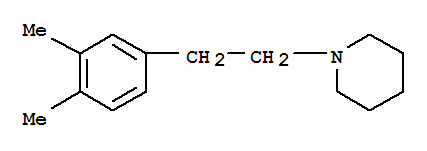 (9CI)-1-[2-(3,4-二甲基苯基)乙基]-哌啶结构式_806596-96-3结构式