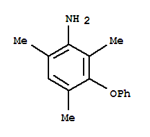 (9ci)-2,4,6-三甲基-3-苯氧基-苯胺结构式_807262-85-7结构式
