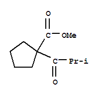 (9ci)-1-(2-甲基-1-氧代丙基)-环戊烷羧酸甲酯结构式_807336-32-9结构式