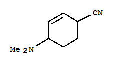 (5ci)-4-二甲基氨基-2-环己烯-1-甲腈结构式_807345-42-2结构式