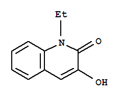 (9ci)-1-乙基-3-羟基-2(1H)-喹啉酮结构式_80885-75-2结构式