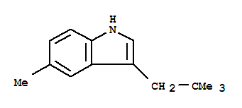 (9ci)-3-(2,2-二甲基丙基)-5-甲基-1H-吲哚结构式_809231-21-8结构式