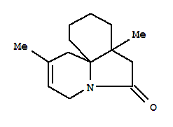 (9ci)-1,4,7,7a,8,9,10,11-八氢-2,7a-二甲基-6H-吡啶并[2,1-i]吲哚-6-酮结构式_810681-60-8结构式