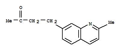 (4ci)-4-(2-甲基-7-喹啉基)-2-丁酮结构式_811461-78-6结构式