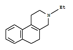 (9ci)-3-乙基-1,2,3,4,5,6-六氢-苯[f]异喹啉结构式_811467-87-5结构式