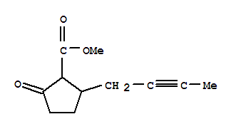 (9ci)-2-(2-丁炔基)-5-氧代-环戊烷羧酸甲酯结构式_811784-49-3结构式