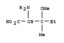 (9ci)-3-甲氧基-D-异亮氨酸结构式_81202-43-9结构式