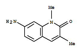 (9ci)-7-氨基-1,3-二甲基-2(1H)-喹啉酮结构式_813425-32-0结构式