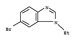 (9ci)-6-溴-1-乙基-1H-苯并咪唑结构式_813449-00-2结构式