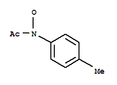 (9ci)-乙酰基 4-甲基苯基硝基氧结构式_81375-87-3结构式