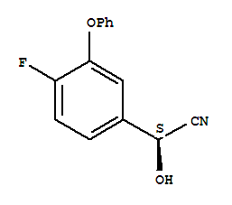 (Alphas)-4-fluoro-alpha-hydroxy-3-phenoxy-benzeneacetonitrileStructure,81496-30-2Structure (Alphas)-4-fluoro-alpha-hydroxy-3-phenoxy-benzeneacetonitrile Structure,81496-30-2Structure