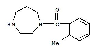 (9ci)-六氢-1-(2-甲基苯甲酰基)-1H-1,4-二氮杂卓结构式_815650-72-7结构式
