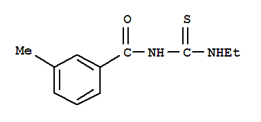 (9ci)-n-[(乙基氨基)硫氧代甲基]-3-甲基-苯甲酰胺结构式_816435-31-1结构式