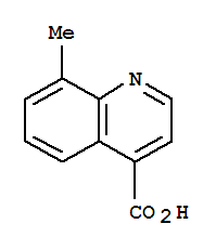8-甲基喹啉-4-羧酸结构式_816448-09-6结构式