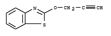 (6ci,9ci)-2-(2-丙炔氧基)-苯并噻唑结构式_81697-01-0结构式