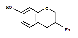 (9ci)-3,4-二氢-3-苯基-2H-1-苯并吡喃-7-醇结构式_81715-96-0结构式