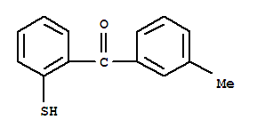 (9ci)-(2-疏基苯基)(3-甲基苯基)-甲酮结构式_817621-99-1结构式