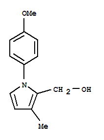 (9ci)-1-(4-甲氧基苯基)-3-甲基-1H-吡咯-2-甲醇结构式_819081-92-0结构式 (9ci)-1-(4-甲氧基苯基)-3-甲基-1H-吡咯-2-甲醇结构式_819081-92-0结构式