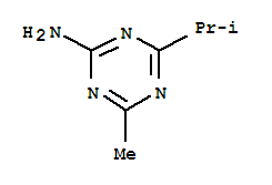 (9ci)-4-甲基-6-(1-甲基乙基)-1,3,5-噻嗪-2-胺结构式_82020-89-1结构式