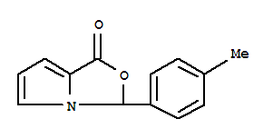 (9ci)-3-(4-甲基苯基)-1H,3h-吡咯并[1,2-c]噁唑-1-酮结构式_820964-01-0结构式
